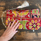 AW25 RECYCLED KANTHA PEACE PURSE (NO. 2)