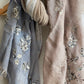 AW25 SAKSHI OVERSIZED EMBROIDERED WOOL SCARF