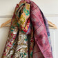 ELLIE EMBROIDERED & SEQUIN KANTHA SCARF (NO.1)