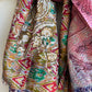 ELLIE EMBROIDERED & SEQUIN KANTHA SCARF (NO.1)