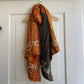 ERIN EMBROIDERED 'Peace & Love' KANTHA SCARF (NO. 1)