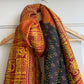 ERIN EMBROIDERED 'Peace & Love' KANTHA SCARF (NO. 1)