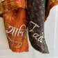ERIN EMBROIDERED 'Peace & Love' KANTHA SCARF (NO. 1)