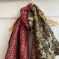 ERIN EMBROIDERED 'Peace & Love' KANTHA SCARF (NO. 2)
