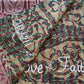 ERIN EMBROIDERED 'Peace & Love' KANTHA SCARF (NO. 2)