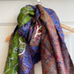 ERIN EMBROIDERED 'Peace & Love' KANTHA SCARF (NO. 3)