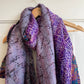 ERIN EMBROIDERED 'Peace & Love' KANTHA SCARF (NO. 4)