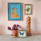 INDIAN GLASS PAINTINGS 