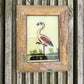 MINI INDIAN GLASS PAINTING (BIRD NO.25)