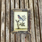 MINI INDIAN GLASS PAINTING (BIRD NO.5)