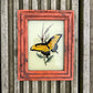MINI INDIAN GLASS PAINTING (INSECT NO.14)