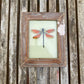 MINI INDIAN GLASS PAINTING (INSECT NO.8)