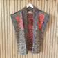 FLOURO EMBROIDERED KANTHA CHRISSY WAISTCOAT, LISA TAYLOR DESIGN