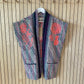 FLOURO EMBROIDERED KANTHA CHRISSY WAISTCOAT, LISA TAYLOR DESIGN