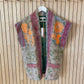 FLOURO EMBROIDERED KANTHA CHRISSY WAISTCOAT, LISA TAYLOR DESIGN