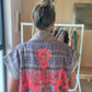 FLOURO EMBROIDERED KANTHA CHRISSY WAISTCOAT, LISA TAYLOR DESIGN