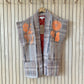 FLOURO EMBROIDERED KANTHA CHRISSY WAISTCOAT, LISA TAYLOR DESIGN