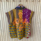 FLOURO EMBROIDERED KANTHA CHRISSY WAISTCOAT, LISA TAYLOR DESIGN