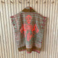 FLOURO EMBROIDERED KANTHA CHRISSY WAISTCOAT, LISA TAYLOR DESIGN