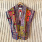 FLOURO EMBROIDERED KANTHA CHRISSY WAISTCOAT, LISA TAYLOR DESIGN