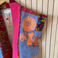 FLOURO EMBROIDERED KANTHA CHRISSY WAISTCOAT, LISA TAYLOR DESIGN