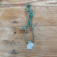 SILVER DEITIES NECKLACE ON SARI CORD