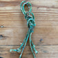 SILVER DEITIES NECKLACE ON SARI CORD
