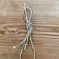 SILVER DEITIES NECKLACE ON SARI CORD