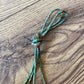 Lisa Taylor Design, Painted deities necklace on sari cord