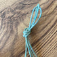 Lisa Taylor Design, Painted deities necklace on sari cord