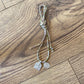 Lisa Taylor Design, Painted deities necklace on sari cord