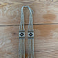 Lisa Taylor Design, Painted deities necklace on sari cord