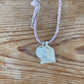 Lisa Taylor Design, Painted deities necklace on sari cord