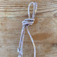 Lisa Taylor Design, Painted deities necklace on sari cord