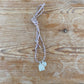 Lisa Taylor Design, Painted deities necklace on sari cord