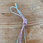 Lisa Taylor Design, Painted deities necklace on sari cord