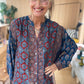 Lisa Taylor Design, Painted deities necklace on sari cord
