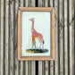 SMALL INDIAN GLASS PAINTING (ANIMAL NO.13)