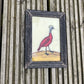 SMALL INDIAN GLASS PAINTING (BIRD NO.20)