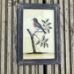 SMALL INDIAN GLASS PAINTING (BIRD NO.24)
