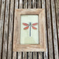 SMALL INDIAN GLASS PAINTING (INSECT NO. 10)