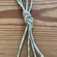SILVER DEITIES NECKLACE ON SARI CORD