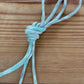 SILVER DEITIES NECKLACE ON SARI CORD
