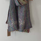 ERIN EMBROIDERED 'Peace & Love' KANTHA SCARF (NO. 5)