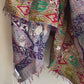 ELLIE EMBROIDERED & SEQUIN KANTHA SCARF (NO.1)