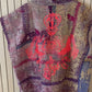 FLOURO EMBROIDERED KANTHA CHRISSY WAISTCOAT, LISA TAYLOR DESIGN