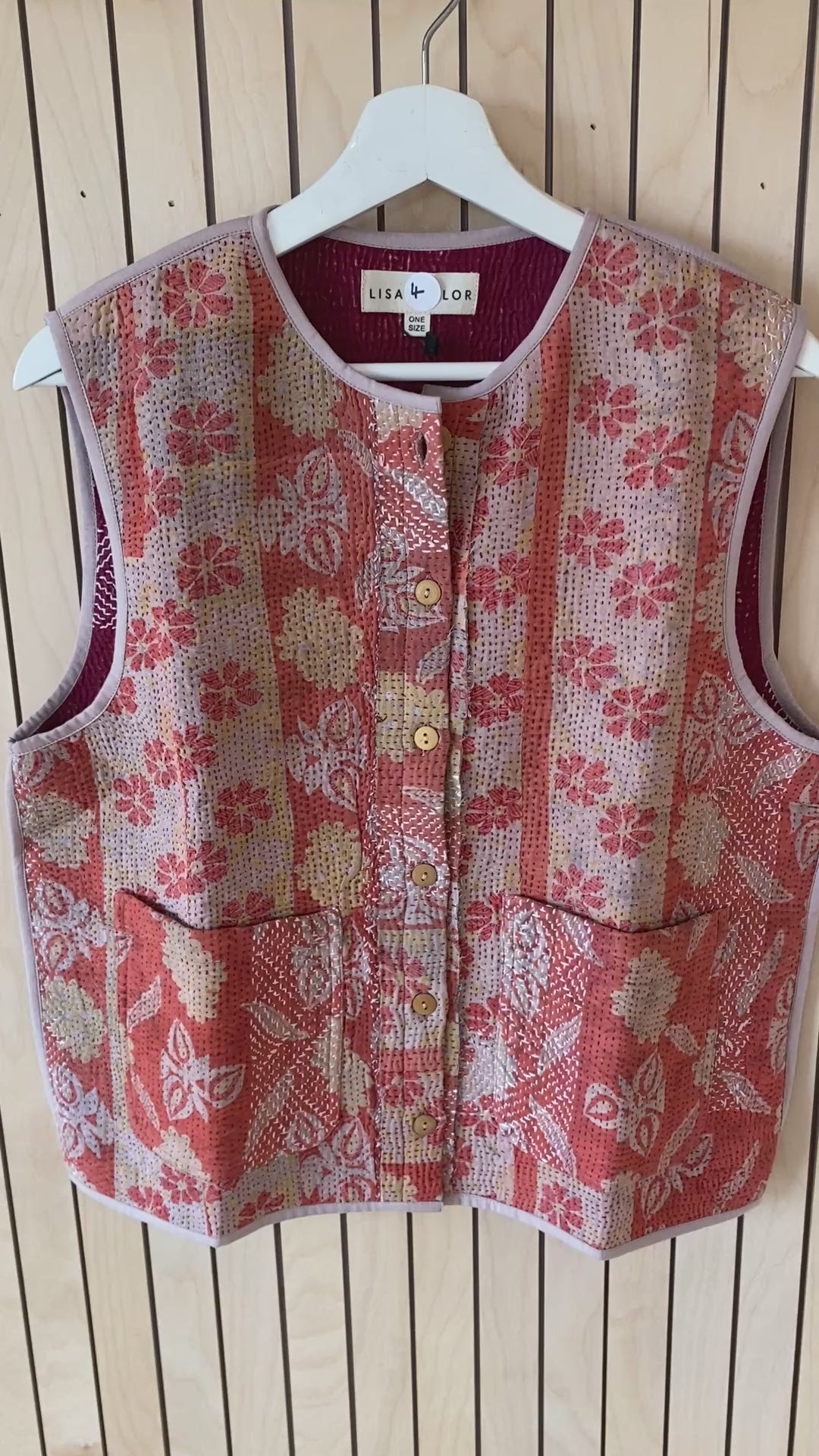 THE CARMEL WAISTCOAT, LISA TAYLOR DESIGN